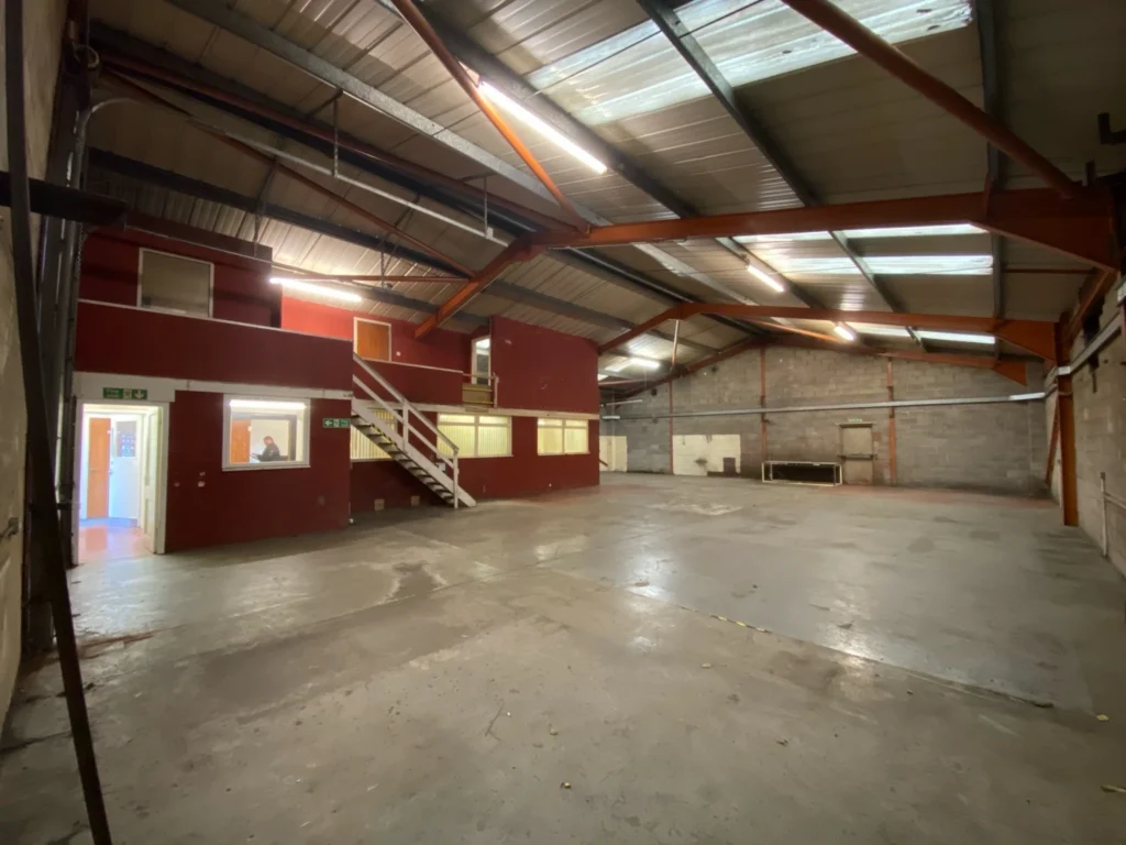 industrial unit before