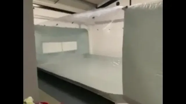 An inflatable cleanroom tent - where the magic happens at Cylocybe!